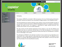 Tablet Screenshot of copielor.com